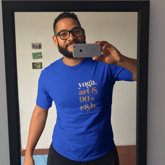 "Yoga, Art, & 90's R&B" Unisex t-shirt